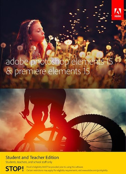 Adobe Photoshop Elements 15 & Premiere Elements 15 Student and Teacher Edition