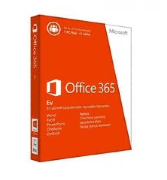 Microsoft Office 365 Home 1Jahr(e) TUR