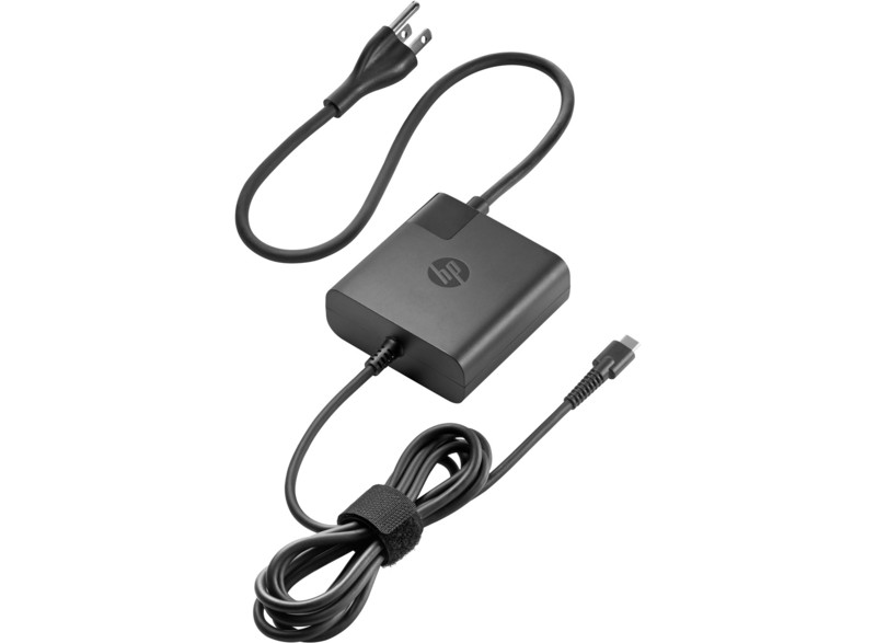 HP USB-C Travel Power Adapter 65W Innenraum 65W Schwarz Netzteil & Spannungsumwandler