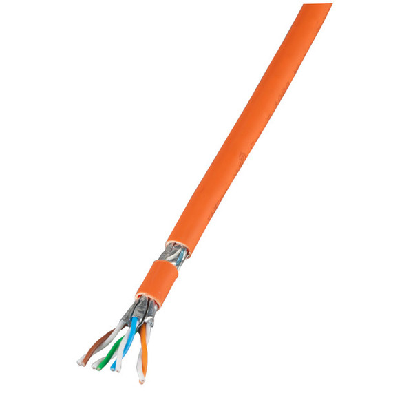 EFB Elektronik 99980.200 200м Cat7 S/FTP (S-STP) Оранжевый сетевой кабель