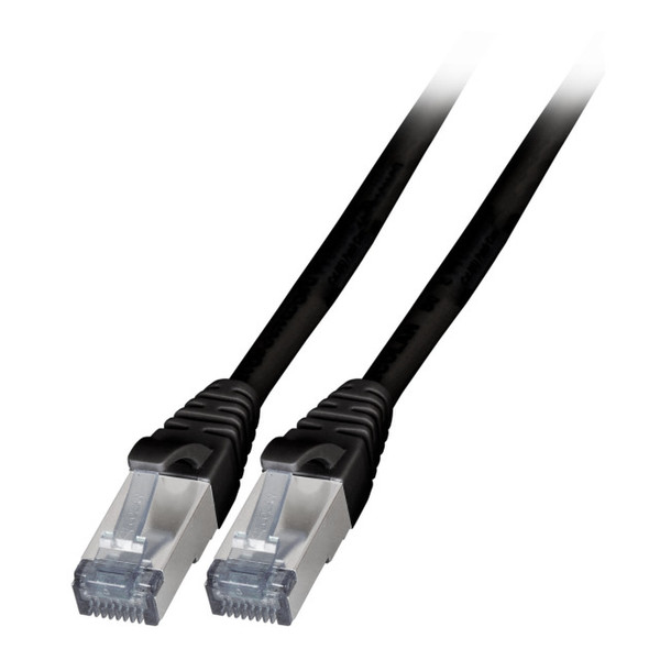 EFB Elektronik K5538SW.20 20m Cat6a S/FTP (S-STP) Black networking cable
