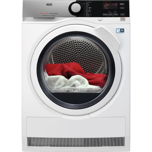 AEG T8DEE852 Freestanding Front-load 8kg A+++ White tumble dryer