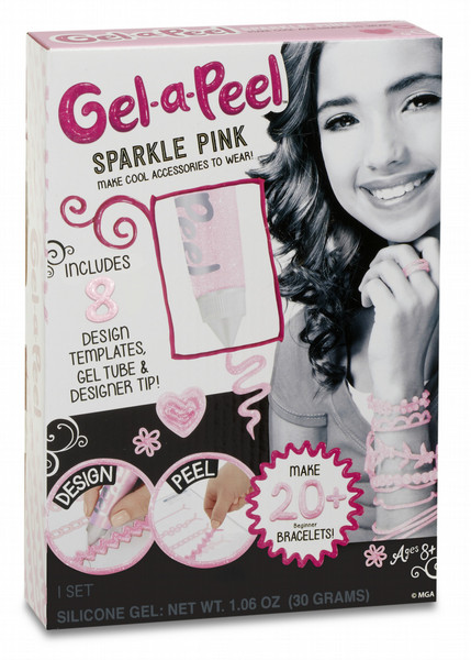 Gel-a-Peel Starter Kit Sparkle Light Pink