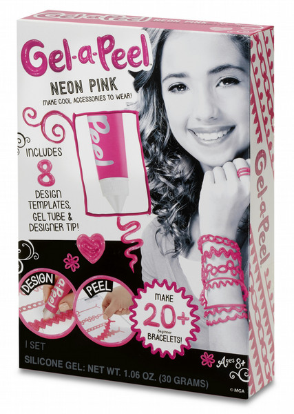 Gel-a-Peel Starter Kit Neon Pink