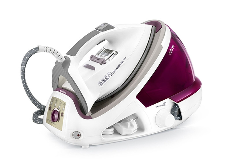 Calor GV8317 2200W 1.8L Ultragliss soleplate Purple,White steam ironing station