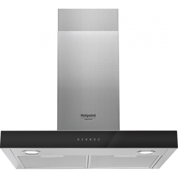 Hotpoint HHBS 6.7F LT X Wand-montiert 448m³/h B Edelstahl Dunstabzugshaube