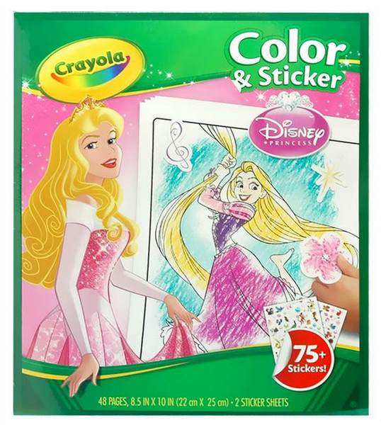Crayola 04-0202 48страниц Набор листов-раскрасок детская раскраска