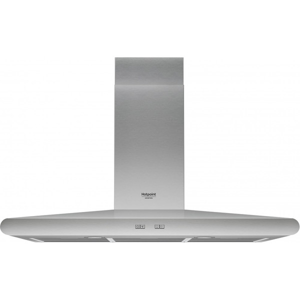 Hotpoint HHC 9.7F LB X Wall-mounted 391m³/h B Stainless steel cooker hood