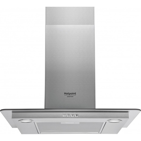 Hotpoint HHF 6.4 F AM X Wall-mounted 432m³/h D Stainless steel cooker hood