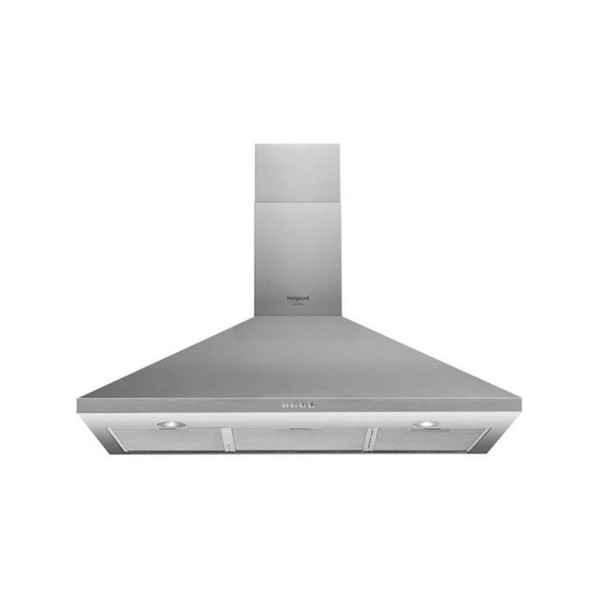 Hotpoint HHPC 9.5F AM X Wall-mounted 625m³/h C Stainless steel cooker hood