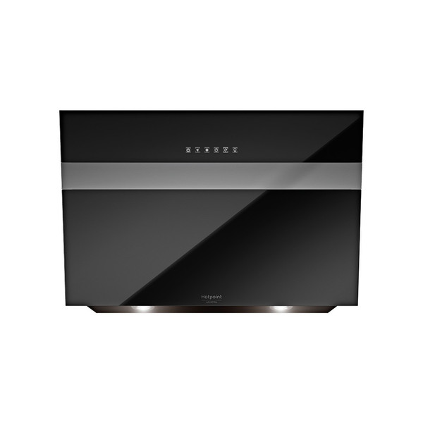 Hotpoint HHVS 8.7F LT K Wall-mounted 458m³/h A Black,Stainless steel cooker hood