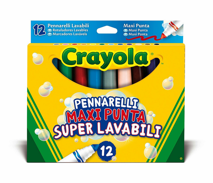 Crayola 8330 Тонкий наконечник Мульти 12шт маркер