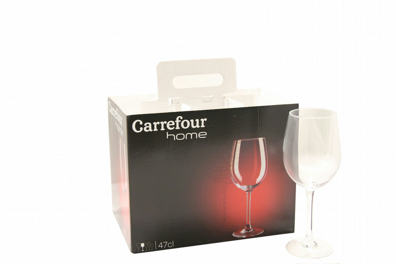 Carrefour Home 3608142554671 Rotweinglas 470ml Weinglas
