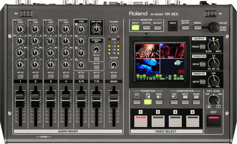 Roland VR-3EX Full HD video mixer