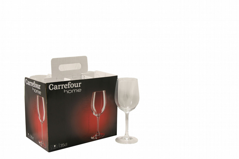 Carrefour Home 3608142537902 Rotweinglas 350ml Weinglas