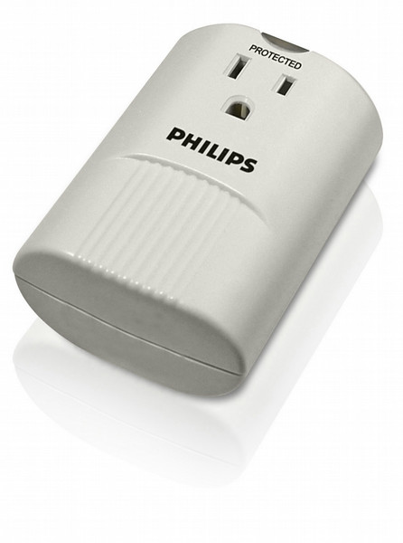 Philips SPP2300WA Wall tap 1 outlet Surge protector