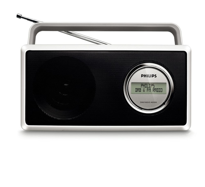 Philips AE5000/05 Портативный Цифровой Черный радиоприемник