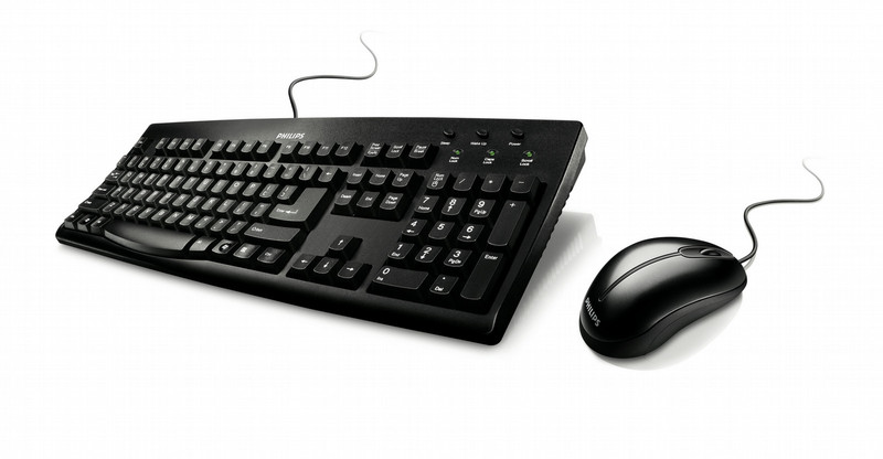 Philips SPT2700BM/51 USB Black keyboard
