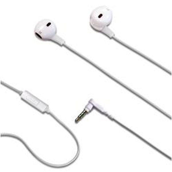 Celly NJOY35WH Binaural In-ear White mobile headset