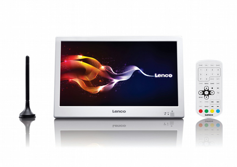 Lenco TFT-1028 10" TFT 1024 x 600пикселей Белый portable TV