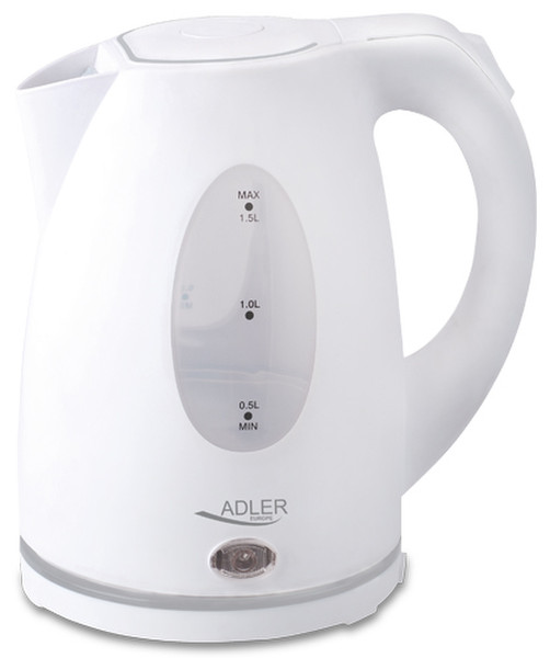 Adler AD1207 1.5л 2000Вт Белый электрический чайник