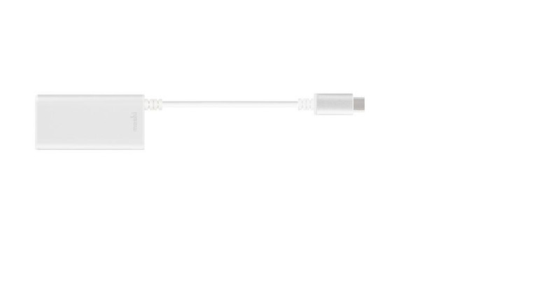 Moshi 99MO084203 USB-C RJ-45, USB-A Weiß Kabelschnittstellen-/adapter