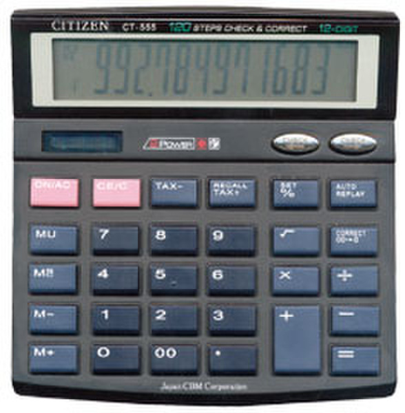 Citizen Calculator Semi-Desktop CT555 Desktop Basic calculator