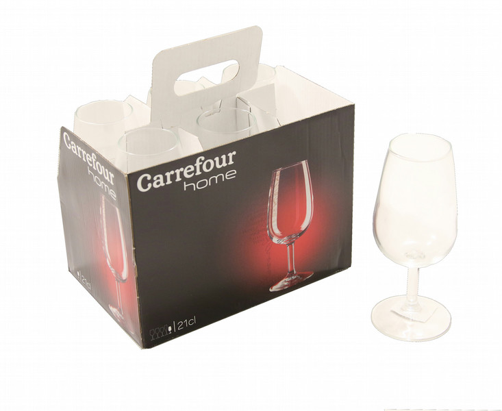Carrefour Home 3608142554695 Rosé-Glas 210ml Weinglas