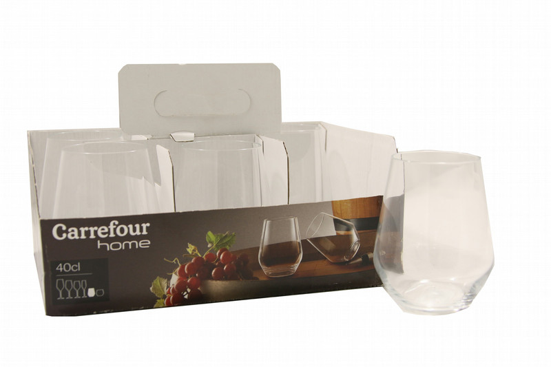 Carrefour Home 3613865355115 Universelles Weinglas 400ml Weinglas