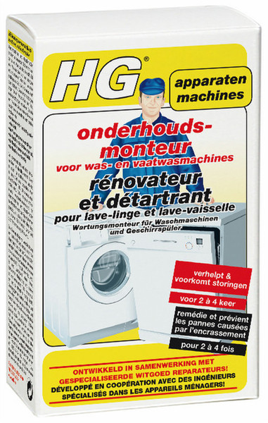 HG Service engineer for washing machines and dishwashers descaler