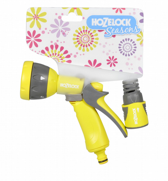 Hozelock 2676 4440 Garden water spray gun ПВХ Серый, Лайм садовый водяной пистолет/форсунка