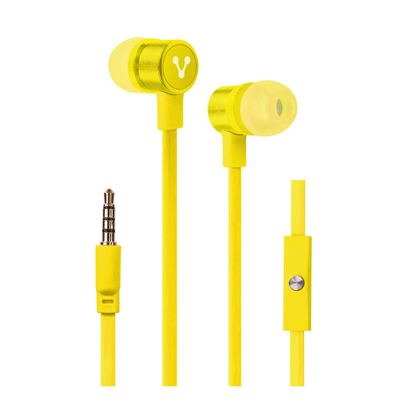 Vorago EP-205 In-ear Binaural Wired Yellow