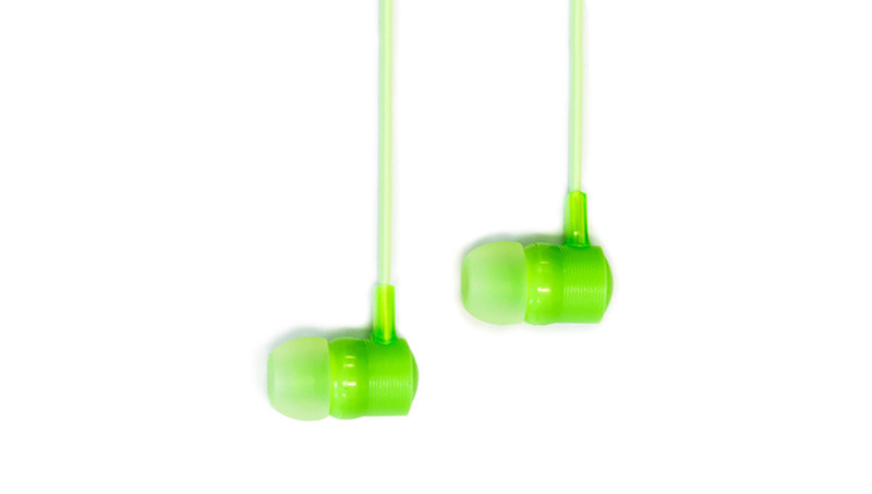 Vorago EP-205 In-ear Binaural Wired Green