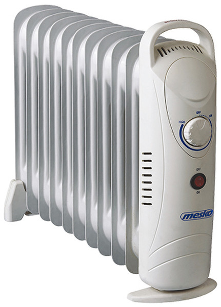 Mesko MS7806 Indoor 1200W White Oil electric space heater electric space heater