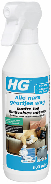 HG eliminator of all unpleasant smells at source