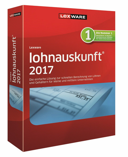 Lexware Lohnauskunft 2017