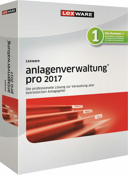 Lexware Anlagenverwaltung Pro 2017