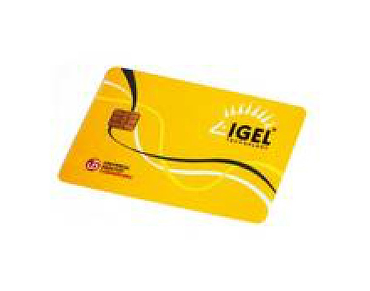 IGEL 62-CC0100000000000 Yellow smart card