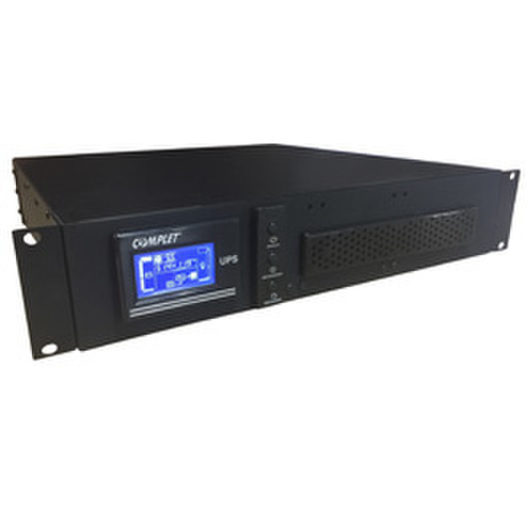 Complet SR 3000 Double-conversion (Online) 3000VA 4AC outlet(s) Rackmount Black uninterruptible power supply (UPS)