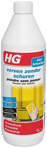 HG intensive cleaner for painting without sanding