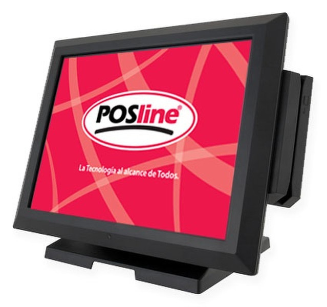 POSline TS8060E 1.86GHz 15" 1024 x 768pixels Touchscreen Black