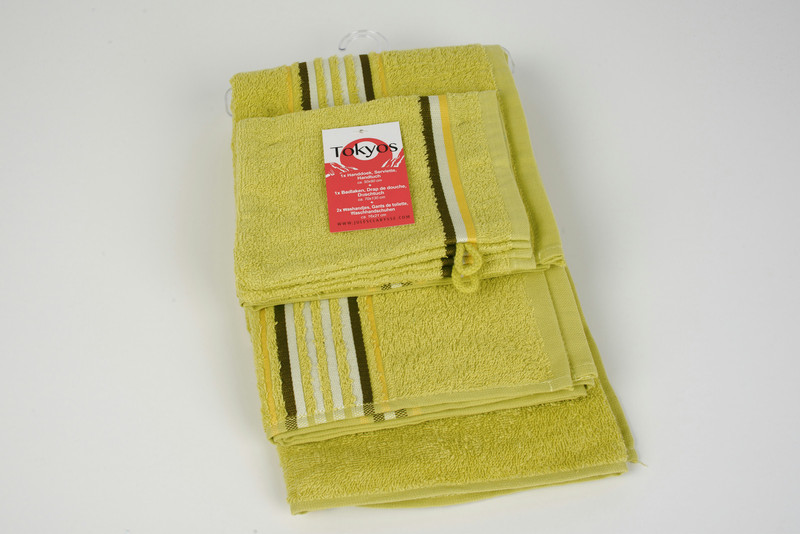 Jules Clarysse UJ-4951W-X Bath towel Хлопок Желтый 4шт
