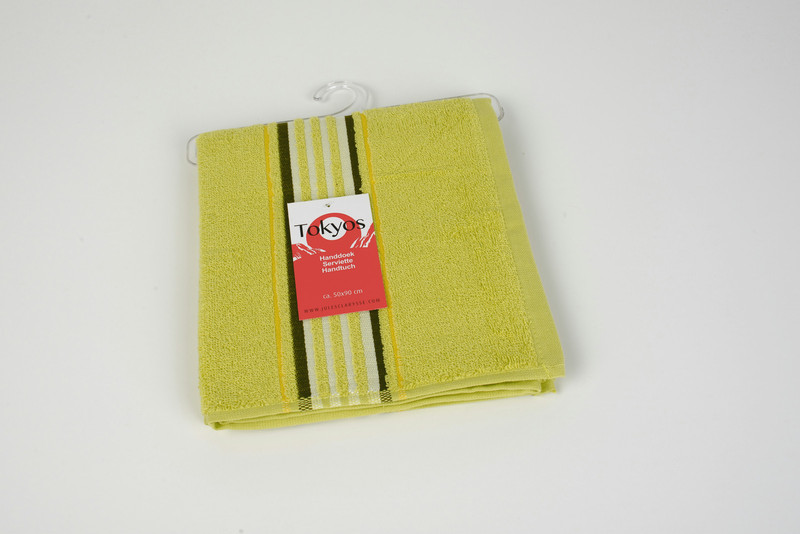 Jules Clarysse UJ-4951W Bath towel 90 x 50cm Cotton Green 1pc(s)