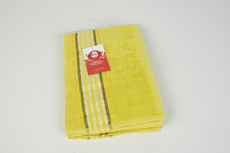 Jules Clarysse UJ-4951W Bath towel 130 x 70cm Cotton Yellow 1pc(s)