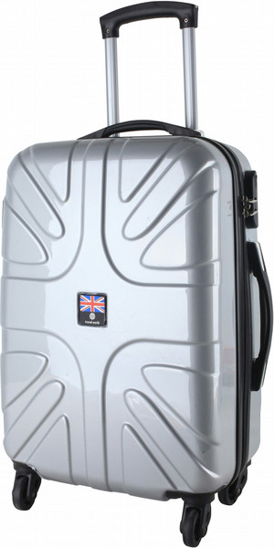 LuluCastagnette 91 122/68 SILVER Trolley Silver luggage bag