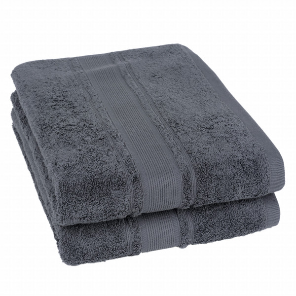 Jules Clarysse UR-ROYAL1 Bath towel 140 x 70см Хлопок Серый 1шт