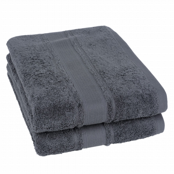 Jules Clarysse UR-ROYAL1 Bath towel 140 x 70cm Cotton Grey 1pc(s)