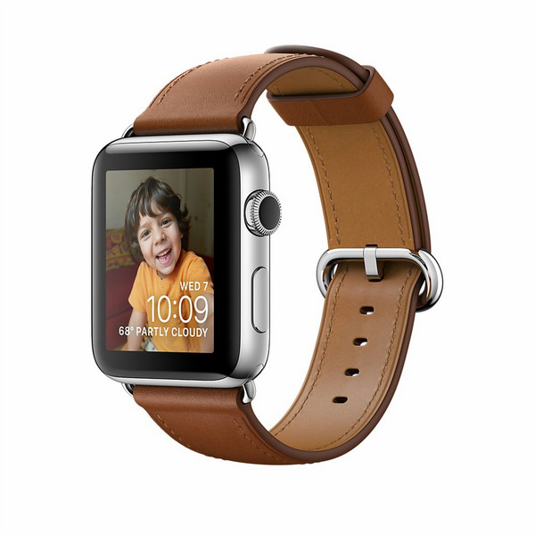 Apple Watch Series 2 OLED 41.9g Edelstahl Smartwatch