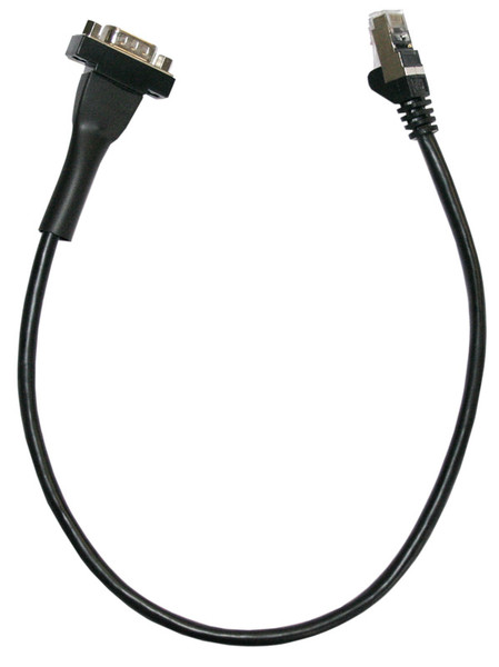 Shuttle POR01 RJ-45 D-Sub Schwarz Kabelschnittstellen-/adapter