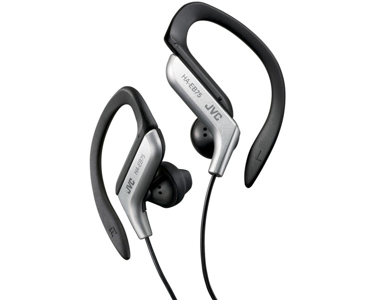JVC HA-EB75 Binaural Ear-hook Black,Silver